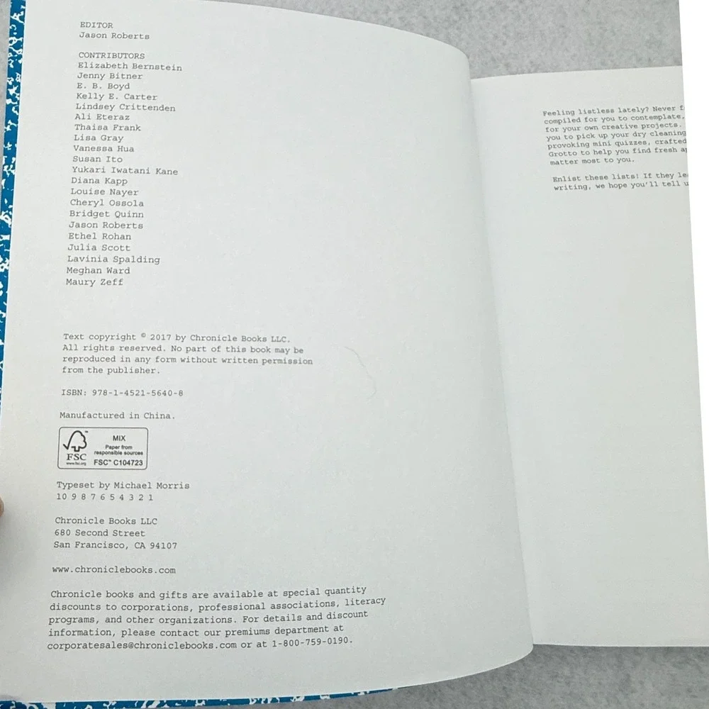 642 Things to Write About: Guided Journal, Creative Writing, Writing Prompt Book